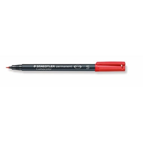 STAEDTLER Folienschreiber Lumocolor 313-2 0,4mm permanent rot