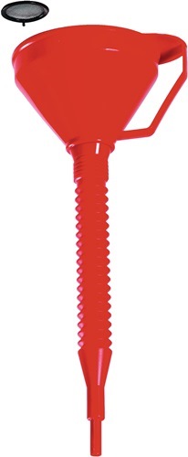 3044 Trichter 160 mm HD-PE mit flexiblem Auslaufrohr