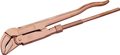 ENDRES TOOLS 0510020C Eckrohrzange  Gesamtlänge 540 mm Spannweite 0-51 mm für Ro