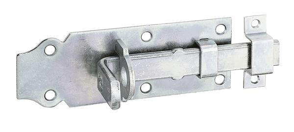 GAH 116767 Schlossriegel  Länge 120 mm Breite 44 mm gerade Stahl galv. verz. dic