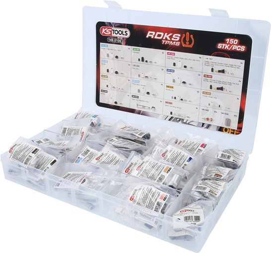 KS Tools 149.0100 RDKS / TPMS Service-Sortiment für Reifendruck-Kontrollsysteme
