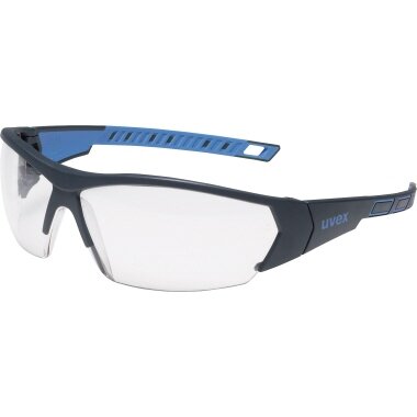 Sportliches und maskulines Design
Optimaler Schutz durch eine perfekte Passform und rutschfreiem Sitz
Bügelenden mit Öffnung zur Befestigung einer Brillenkordel
UV 400
Fassungsfarbe anthrazit/blau, W 166 FT CE
Scheibe farblos/UV 400, 2C-1,2 W 1 FTKN CE
Be