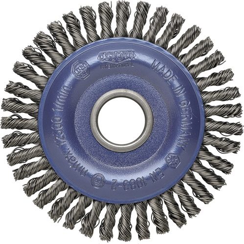 OSBORN 9502626311 Rundbürste  D. 125 mm Drahtstärke 0,35 mm Stahl 6 mm 12500 min