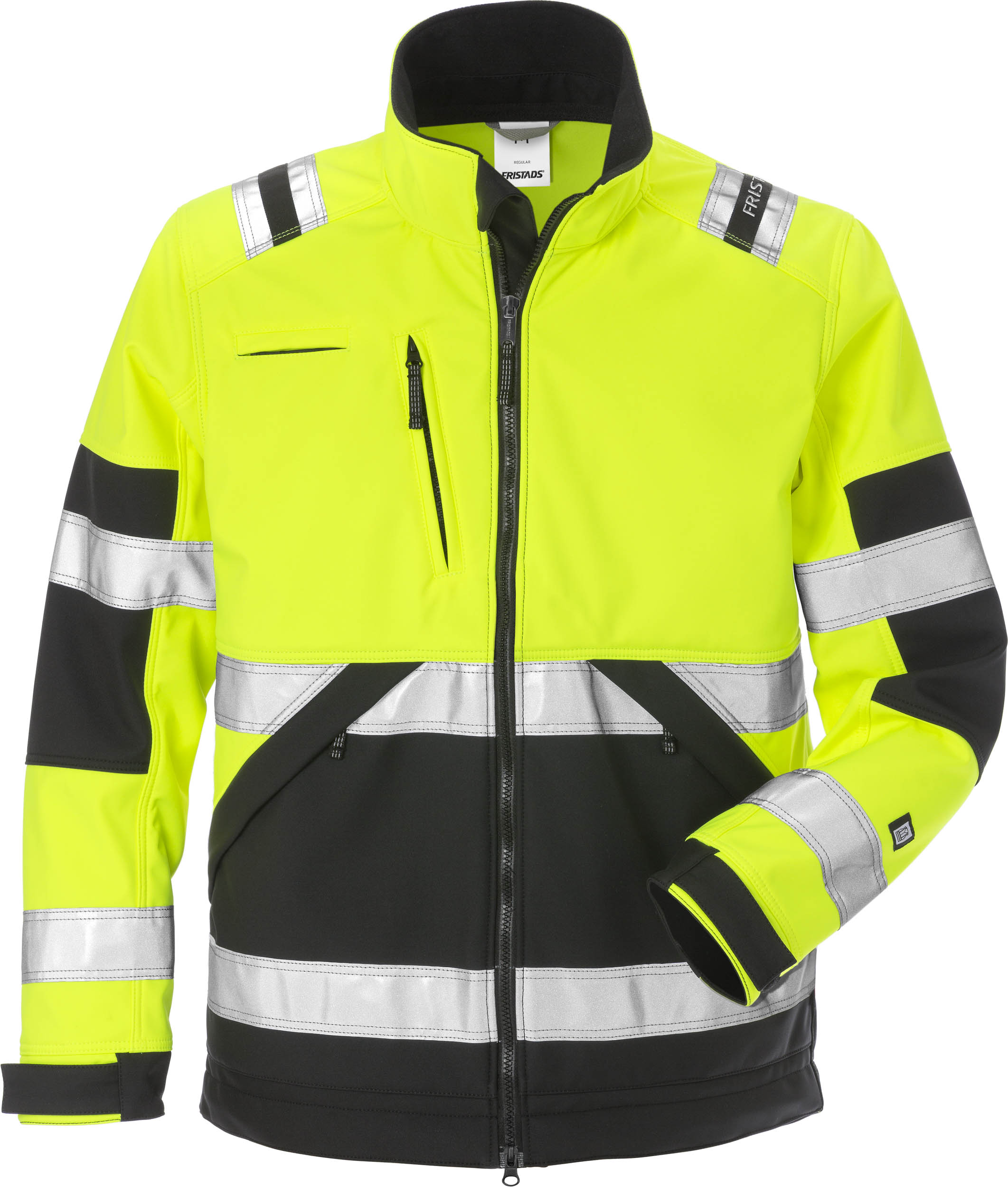 FRISTADS 125024-196 High Vis Softshell-Jacke Kl. 2 4083 WYH  Gr.2XL Warnschutz-G