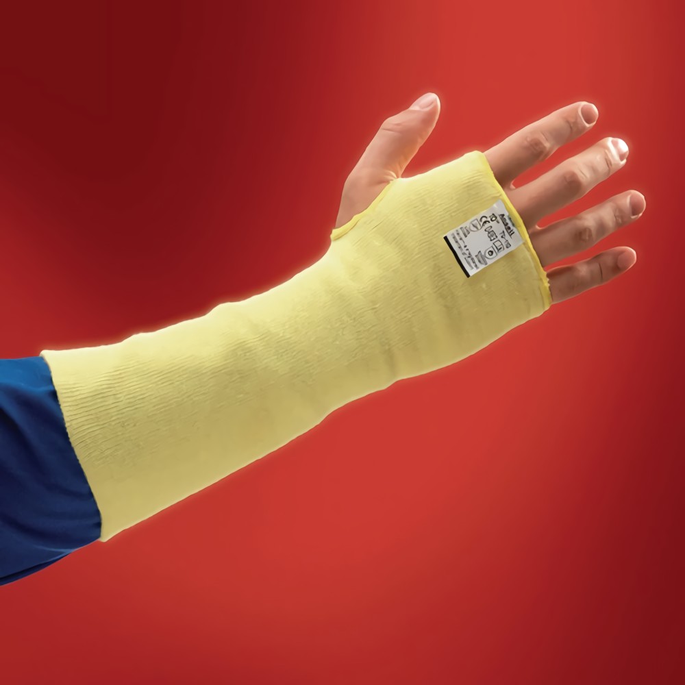 ANSELL 70110100 Armschützer HyFlex® 70-110 254 mm gelb  EN 388, EN 407 PSA-Kateg