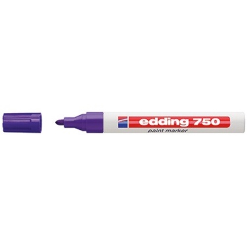 edding Lackmarker 750 4-750-9-008 2-4mm Rundspitze permanent violett