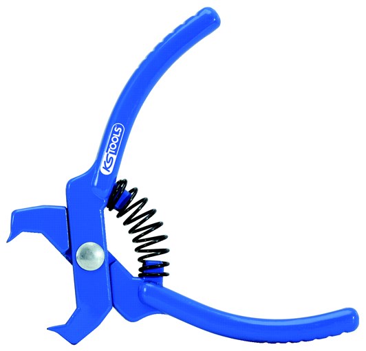 KS Tools 115.1098 Niet-Lösezange, blau, gerade, 100mm