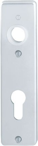 HOPPE 6261473 Kurzschildpaar 202KP Aluminium F1 PZ