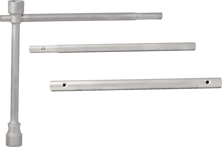 KS Tools 518.0840 Verlängerbarer LKW-Radmutternschlüssel-Satz, 4-tlg.