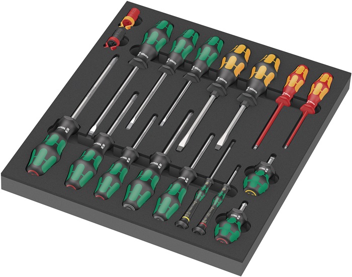 WERA 05150101001 Werkzeugmodul 9710 18-teilig