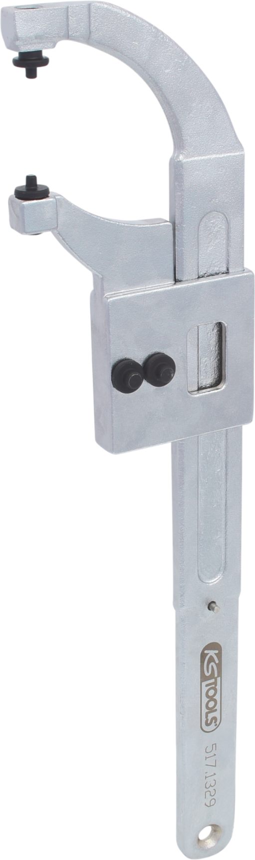 KS Tools 517.1329 Gelenk-Hakenschlüssel mit Zapfen, 20-100mm