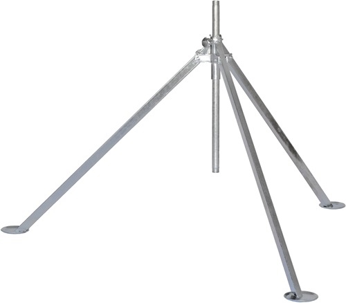 GEKA 57.5832.9 Dreibeinstativ  2xG3/4'' AG Stahl verzinkt mit Standtellern