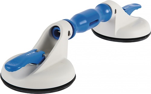 Veribor® 602.2G Saugheber  Tragfähigkeit 35 kg Kopf-D. 120 mm 2 Köpfe Kunststoff