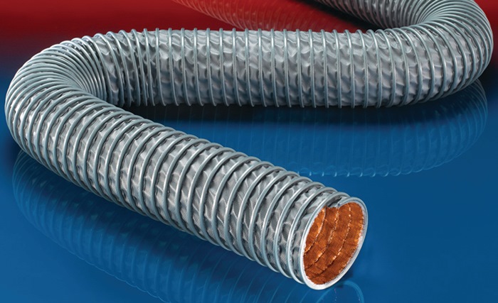 Absaug- & Gebläseschlauch CP Kapton® 476 NORRES