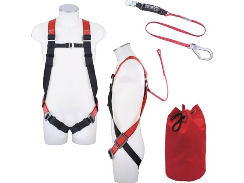 MAS 42000 Absturzsicherungs-Set Gerüstbau EN 363 3-teilig