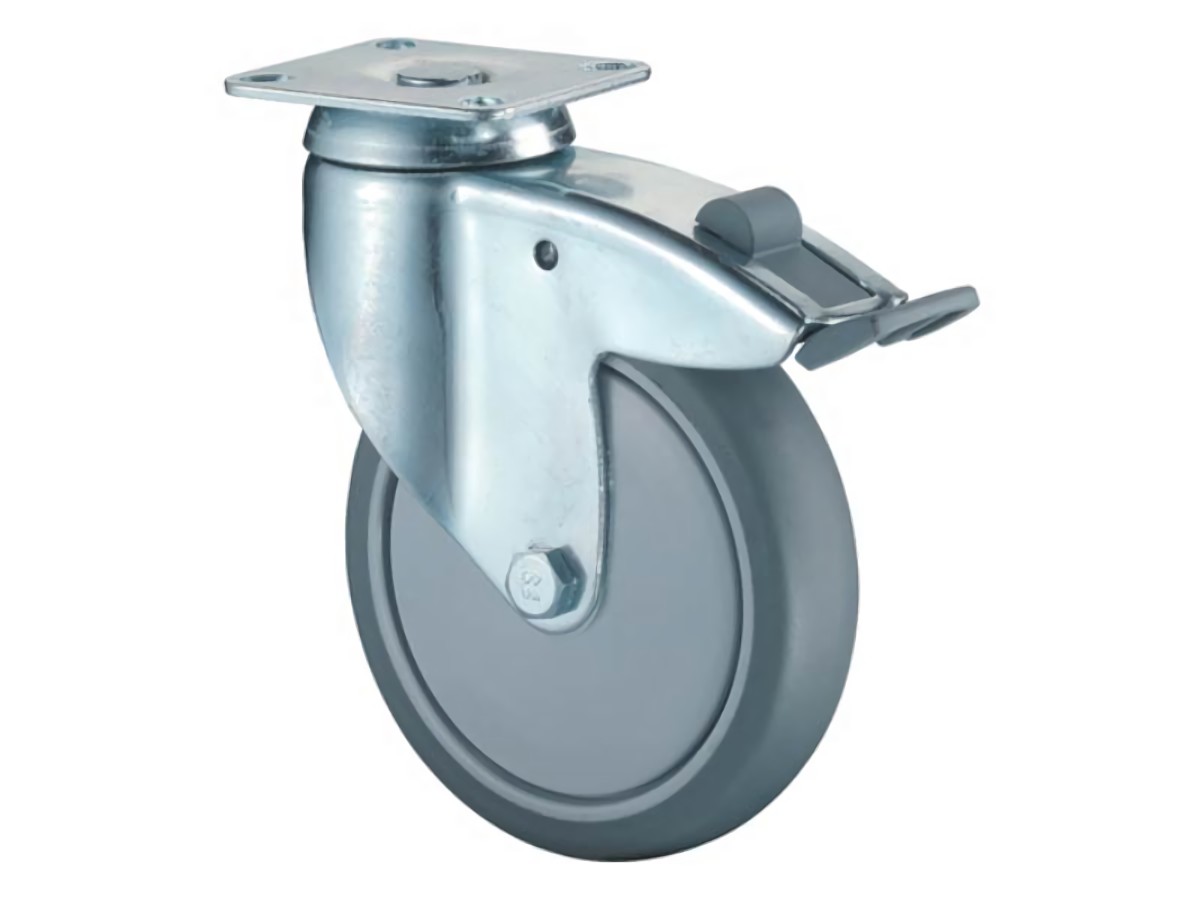 BS ROLLEN C120.A85.151 Lenkrolle mit Totalfeststeller  Rad-Ø 150 mm Tragfähigkei