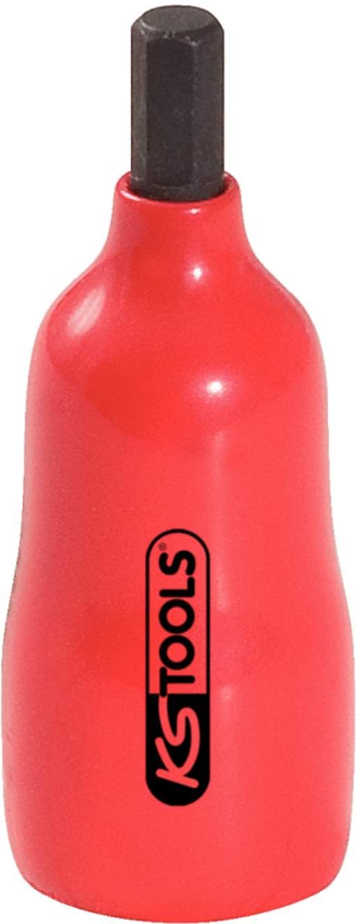 KS Tools 117.1419 1/4'' Bit-Stecknuss mit Schutzisolierung für Innensechskant-Sc
