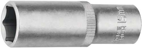 PROMAT Steckschlüsseleinsatz 1/2 Zoll 6-kant Schlüsselweite 17 mm Länge 77 mm