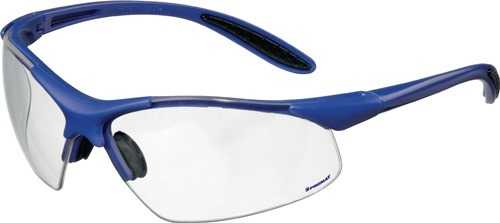 PROMAT  Schutzbrille DAYLIGHT PREMIUM EN 166 Bügel dunkelblau, Scheibe klar Poly