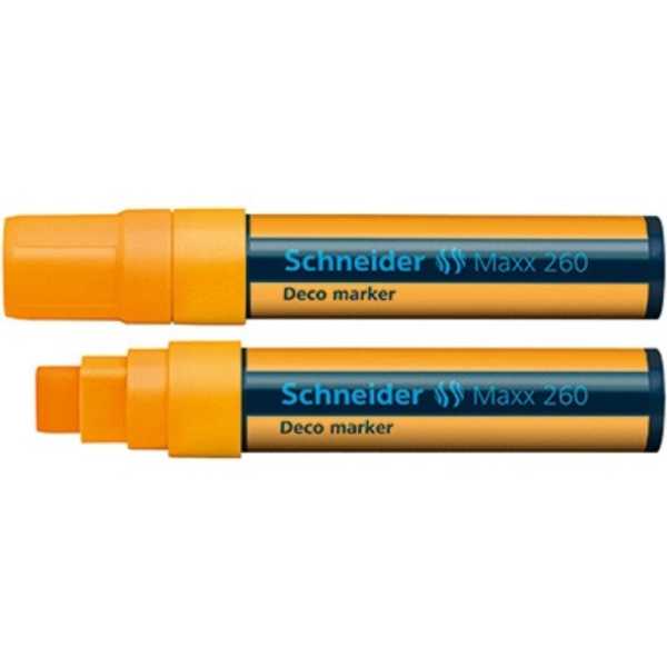SCHNEIDER 126006 Schneider Kreidemarker Maxx 260 5-15mm orange
