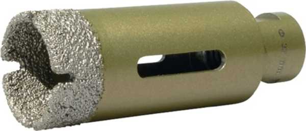 PROMAT Diamantbohrkrone D. 35 mm Länge 70 mm geeignet für Fliesen / Granit / M